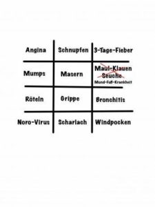 Für Euch: Das Winter-Bingo der Kinderkrankheiten