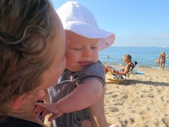 Unsere Frankreich-Ferien ODER Wie macht man Strandurlaub mit einem Baby?