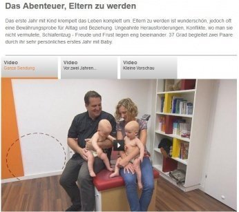 Leben und leben lassen. Das erste Jahr mit Baby im ZDF