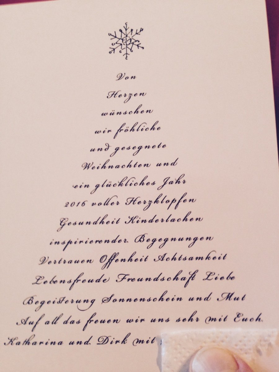 Tataaaaa das ist meine Weihnachtskarte 2015 STADT LAND MAMA