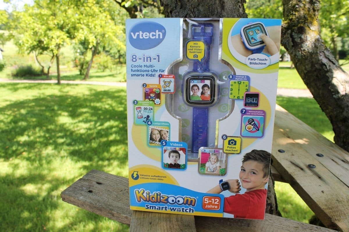 Vtech Kidizoom Smartwatch im Test: Ihr könnt bei uns eine Uhr für Eure Kinder gewinnen
