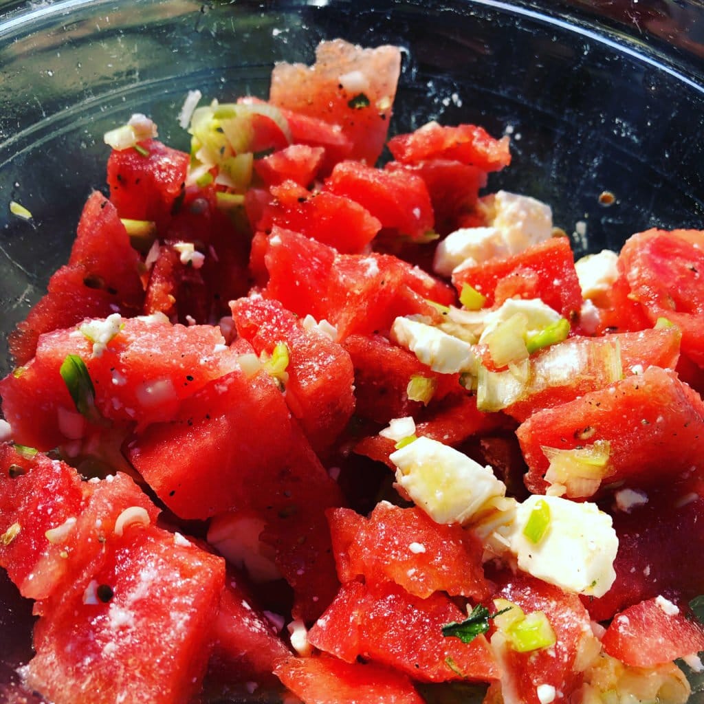 Melonensalat