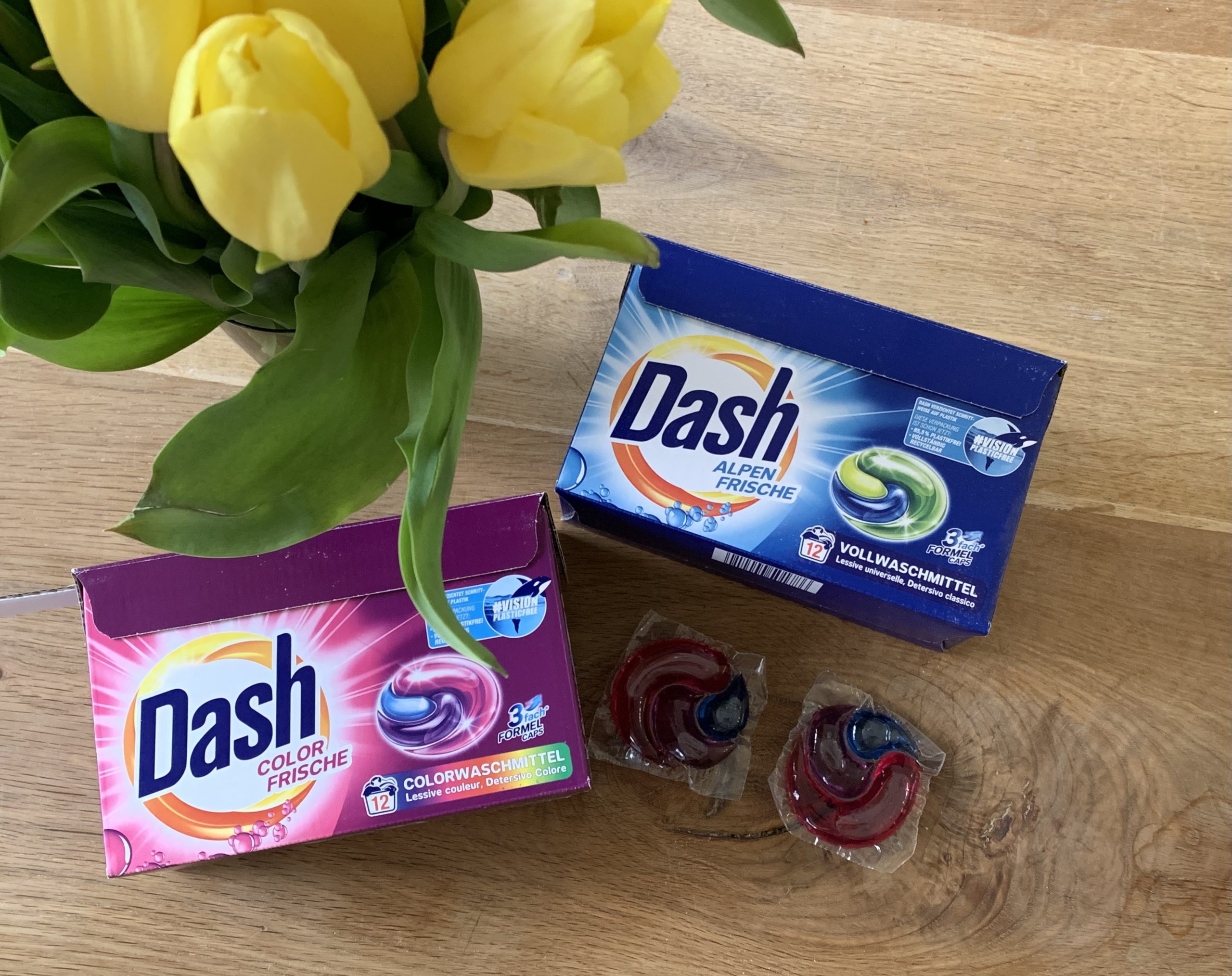 Nachhaltig waschen: DASH verlost 2x einen Jahresvorrat Waschmittel