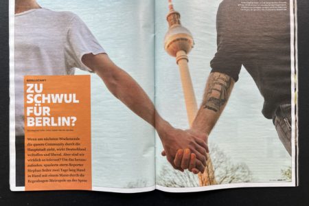 Wie homophob ist Berlin? Ein schwuler Journalist macht den Selbsttest