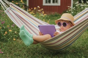 Gönn dir eine Eltern-Auszeit mit Lylli! Hier lesen und hören Kinder selbständig