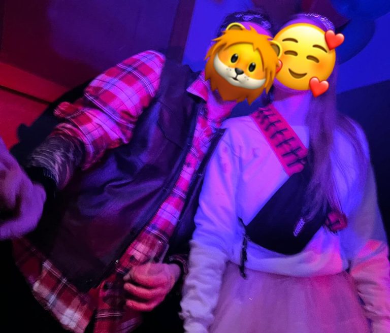 Teenager im Karneval